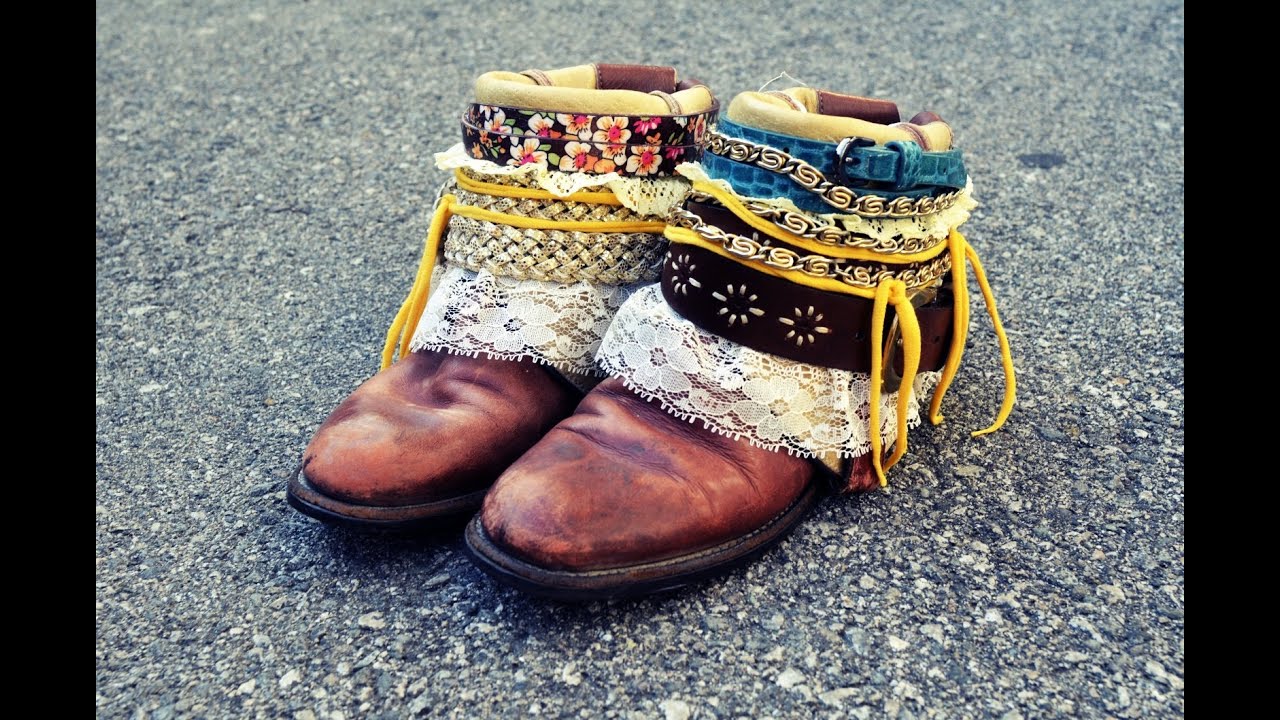 Mr. Kate DIY Boho Boots Tutorial