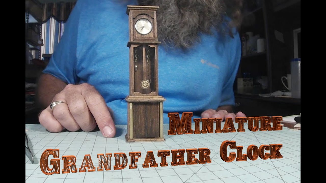 Miniature Grandfather Clock