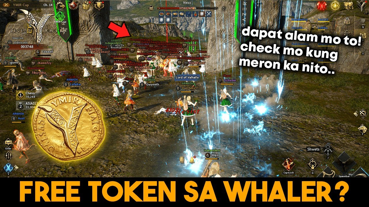 alam mo na ba tong libreng YMT token? legend of ymir tips!