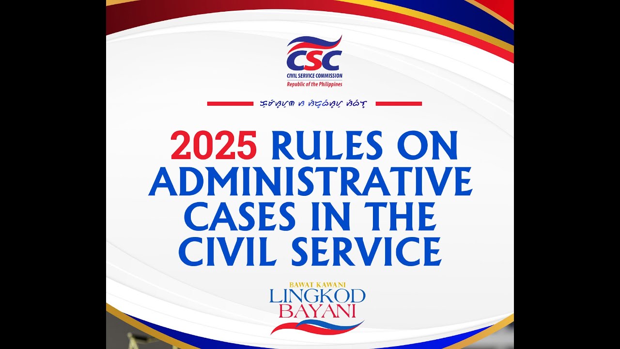 Руководство по правилам ведения административных дел на государственной службе (RACCS) 2025 года.