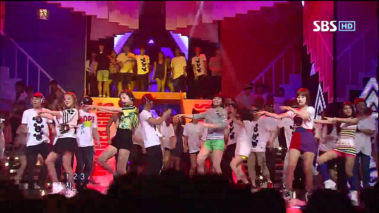 Wonder Girls [Как это] @SBS Inkigayo 가요 가요 20120610