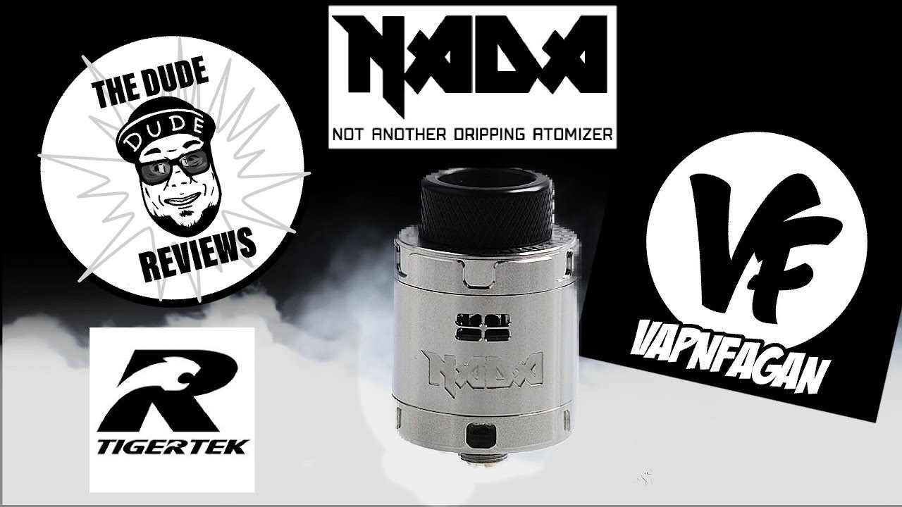 Nada RDA by Vapnfagan and Tigertek/ Full Review, Build and Wicking