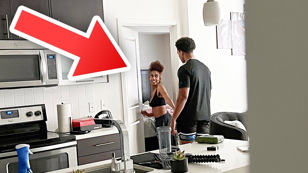 I BROKE IN TEE TEE HOUSE & SPIED ON HER & HER BOYFRIEND... 💔