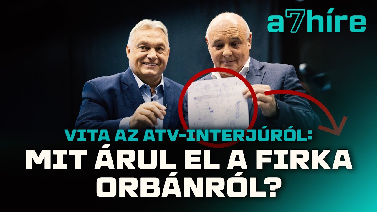 Vil&aacute;gos, hogy mi&eacute;rt ment el Orb&aacute;n az ATV-be! | 7h&iacute;re