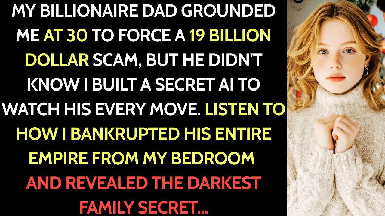 MY BILLIONAIRE DAD GROUNDED ME AT 30 FOR $19 BILLION... I USED MY SECRET AI TO BANKRUPT HIS EMPIRE..