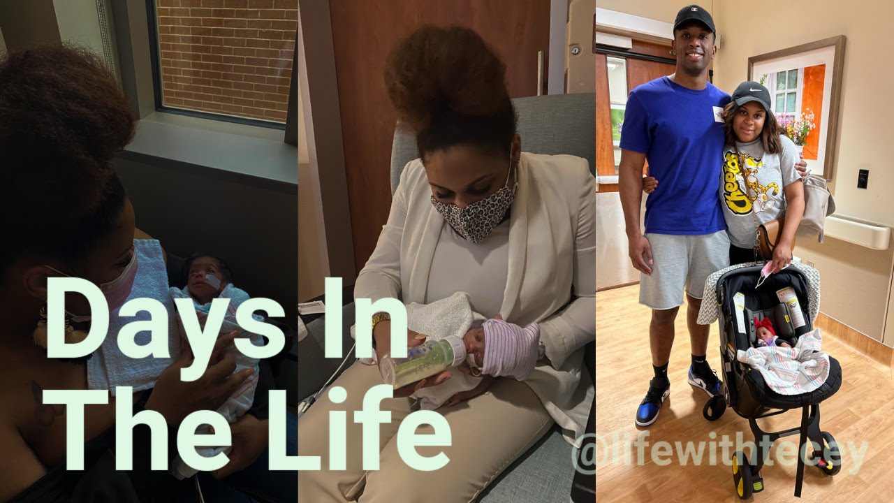 Days In Life With NICU Baby| NICU Seep In | Discharge Day | 1st Night with Newborn| NICU Experience