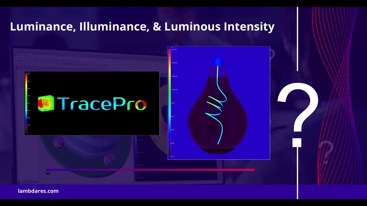 Знаете ли вы? Яркость, освещенность и интенсивность в TracePro.