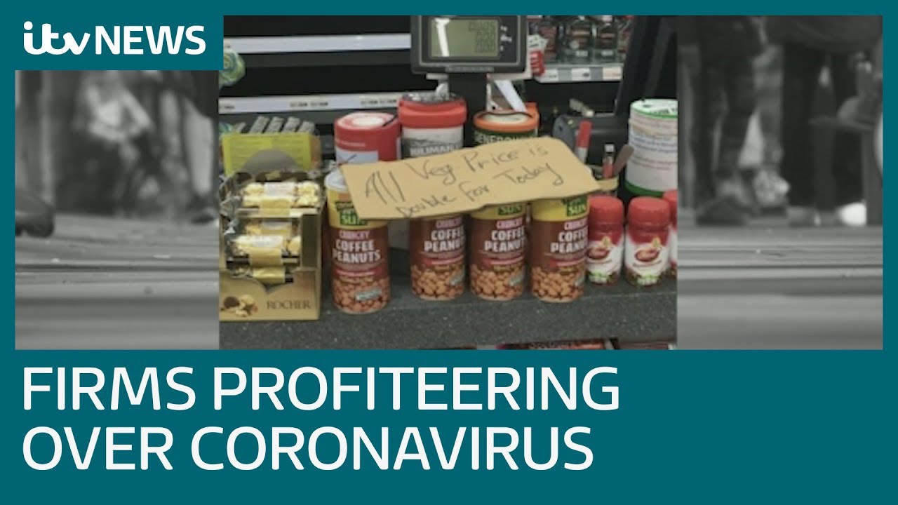 How some firms are cashing in during the coronavirus outbreak | ITV News