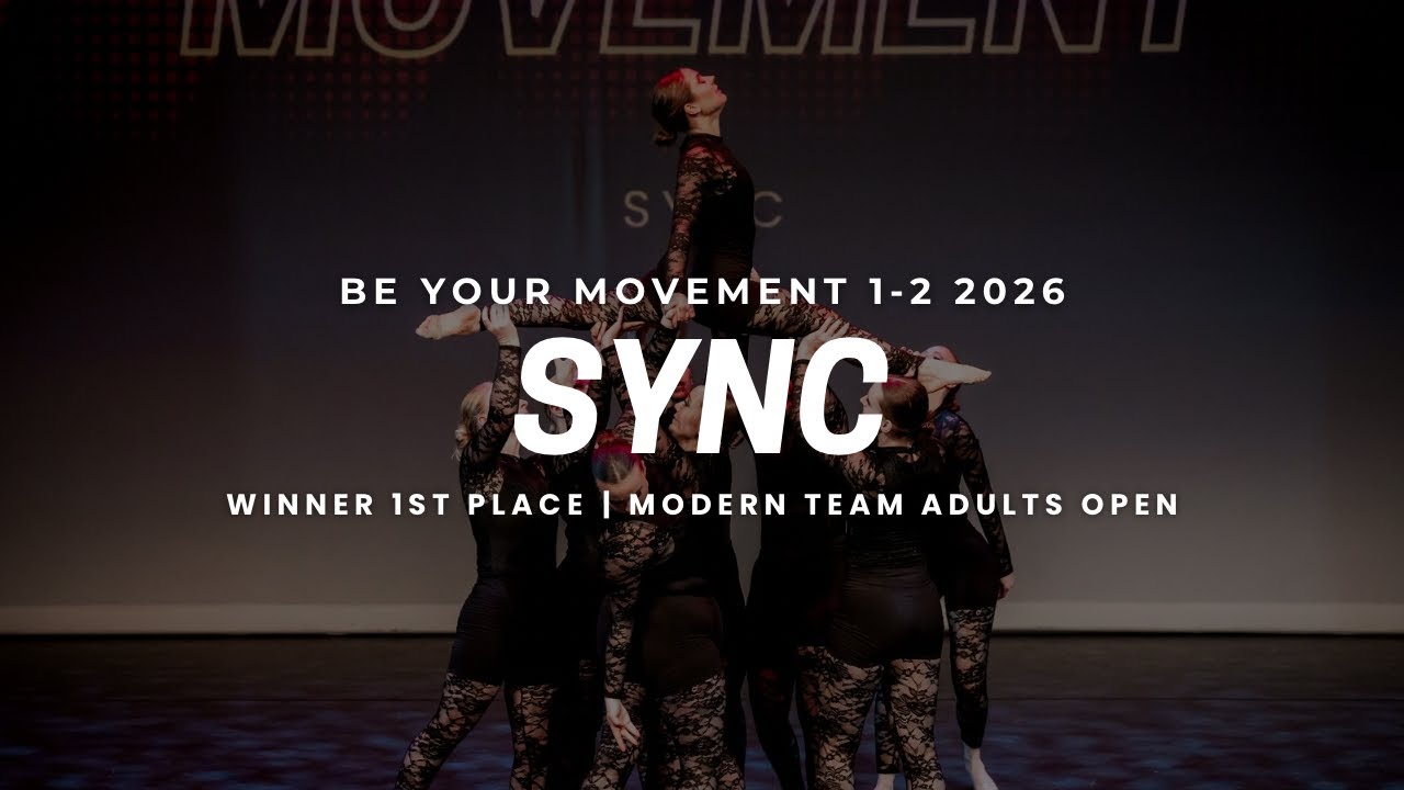 Sync | 1st place and highest score | Modern Team Adults OPEN | BYM 1-2-2026 Oosterhout