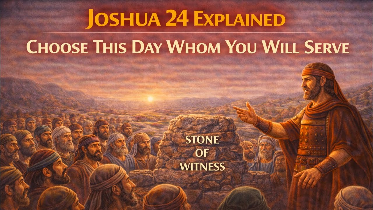 Joshua 24 Explained | Choose This Day Whom You Will Serve