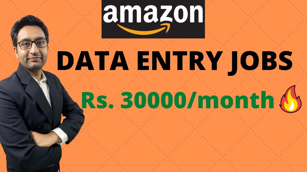 Data Entry Jobs | Amazon