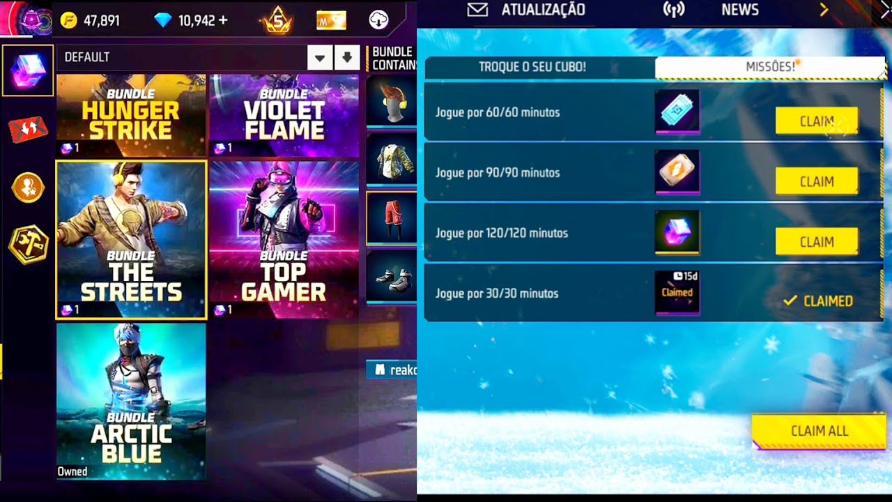 I Got Free Magic Cube in Free Fire Brazil And Indonesia Server 🇧🇷🇮🇩