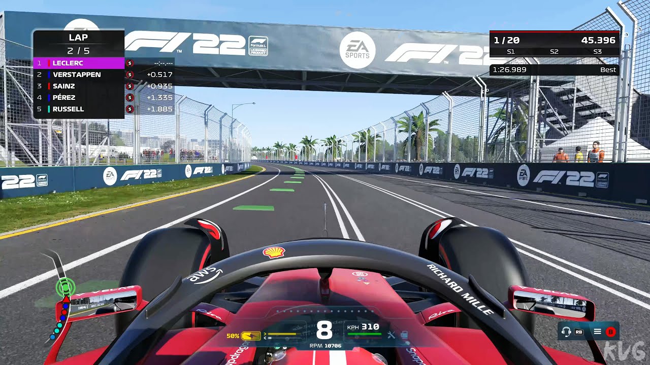 F1 22 Gameplay (Xbox Series X UHD) [4K60FPS]
