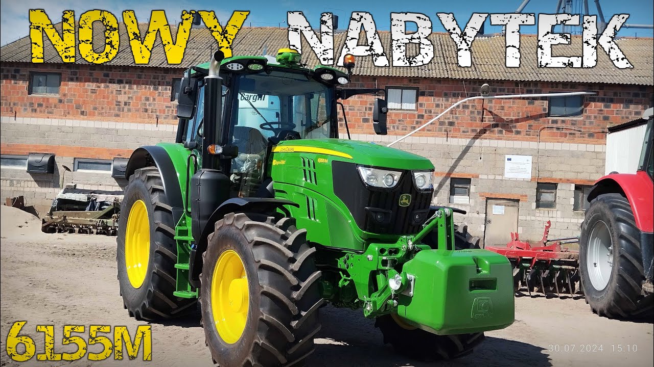 🔥NOWY NABYTEK!!!😱JohnDeere 6155m🚜Agro-Efekt😍