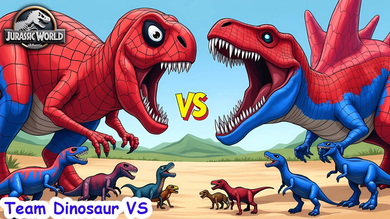 Jurassic World Dino Wars: Batman T-Rex&rsquo;s Fiercest Showdown 🦖💥