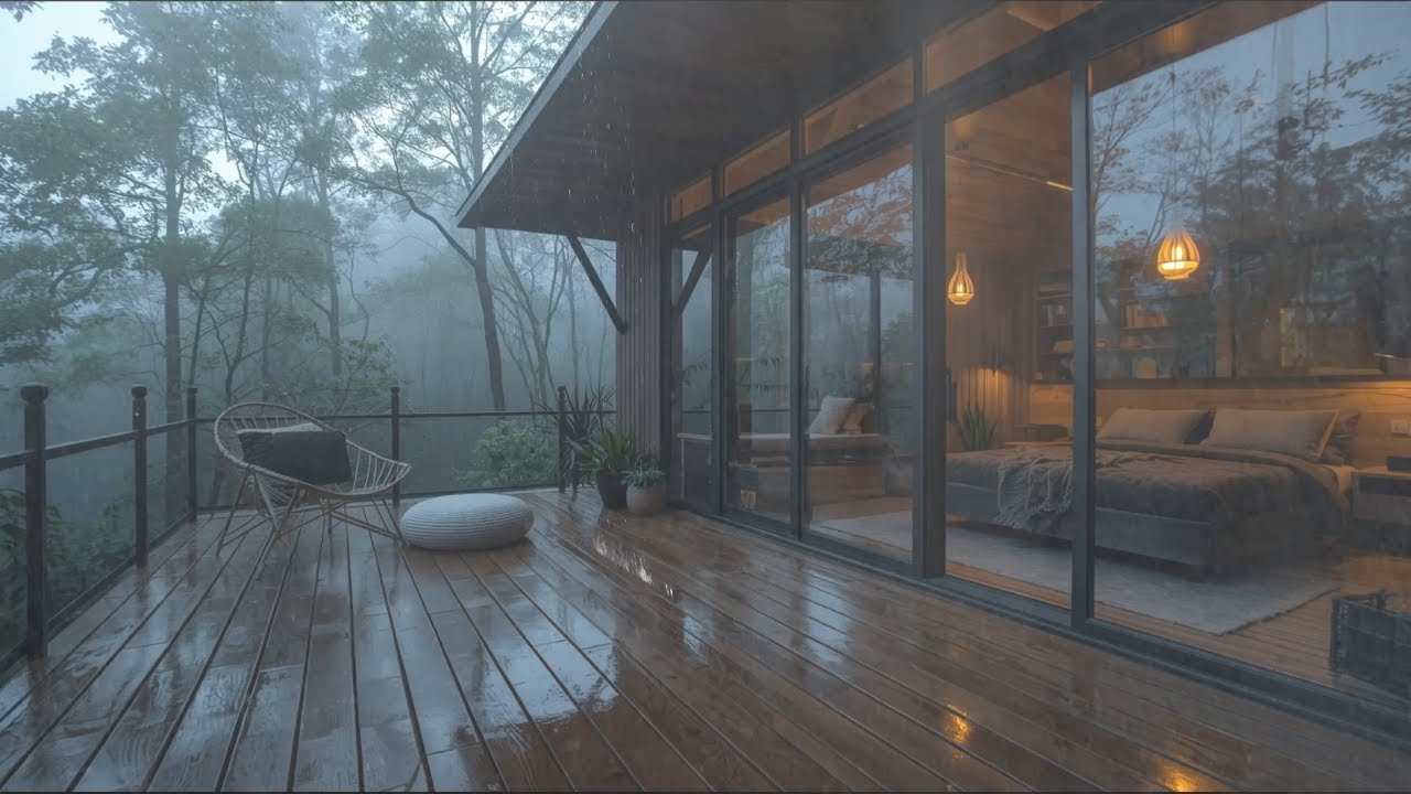 Fall Asleep Instantly in 5 Minutes 🌧 | Forest Rain Sounds for Deep Sleep, Relaxation & Stress Relief
