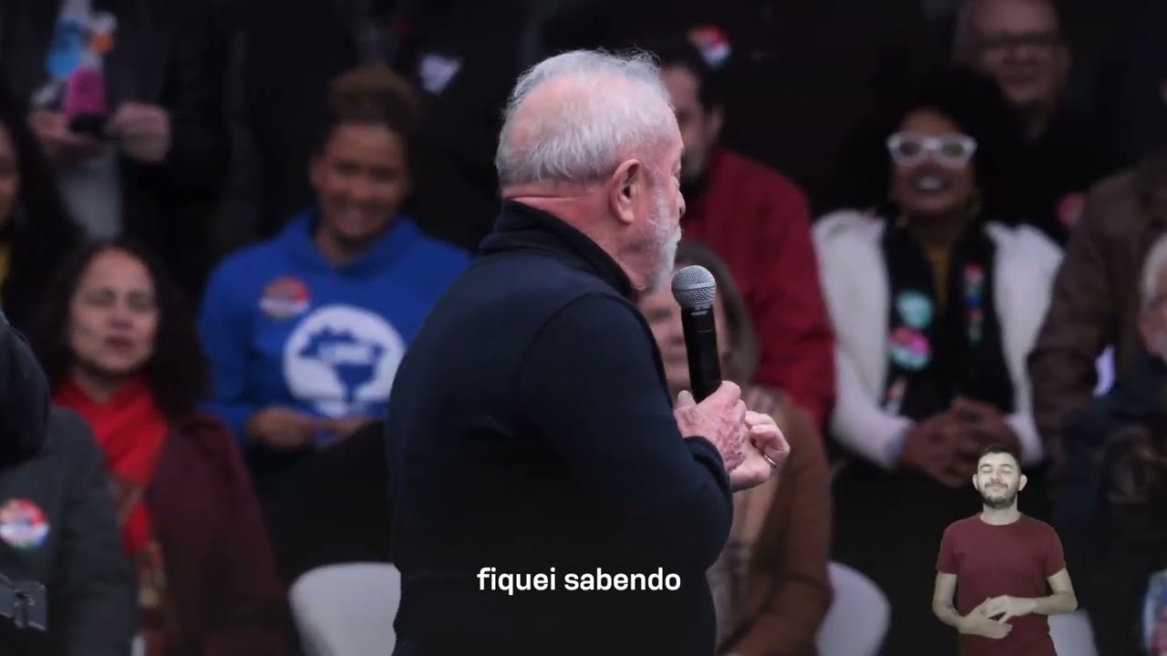 LULA no Vale do Anhangabaú, em São Paulo.