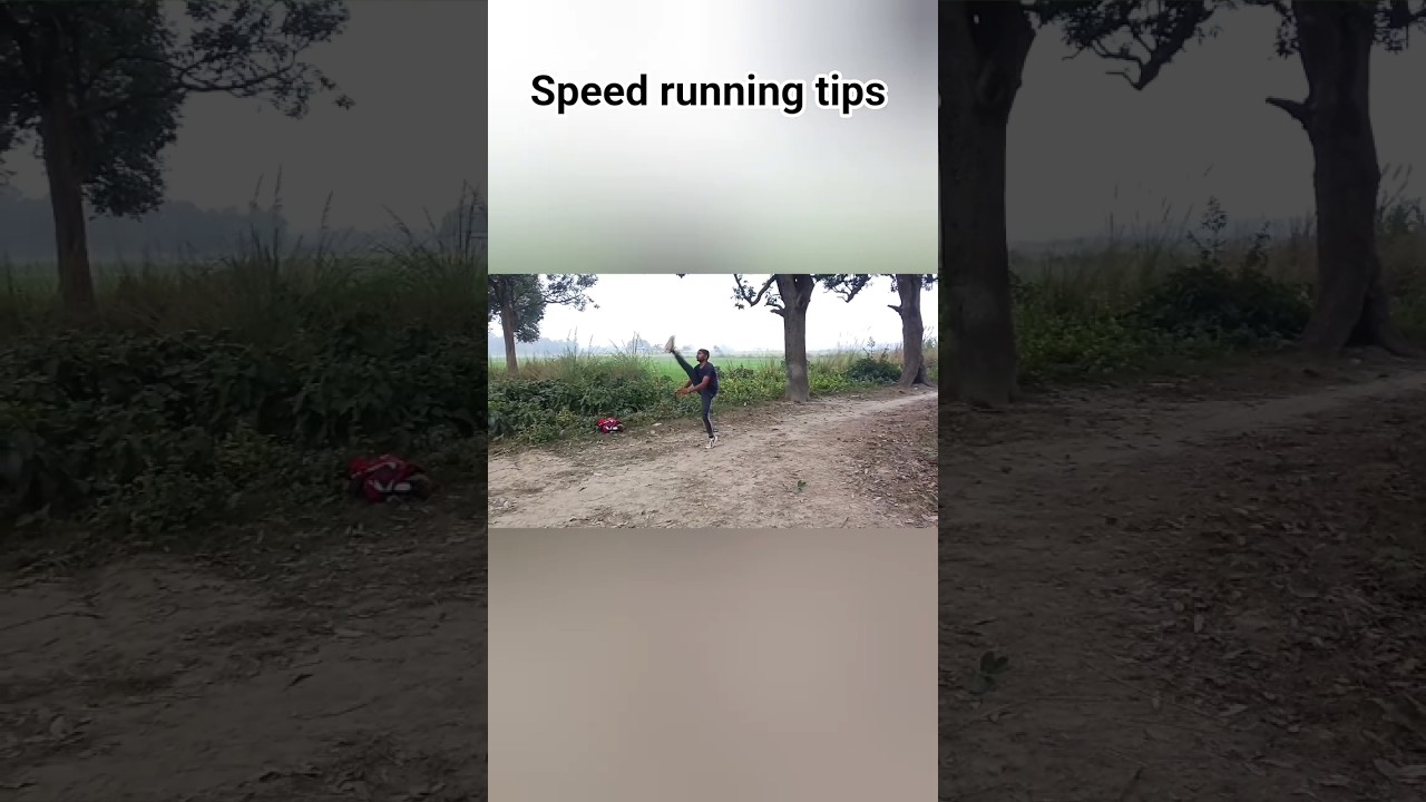 Best speed running exercise 