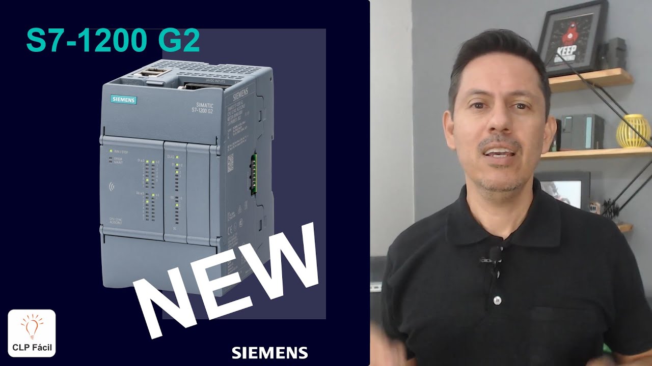 Lançamento Nova CPU S7-1200 G2 - SIEMENS - TIA PORTAL | CLP Fácil
