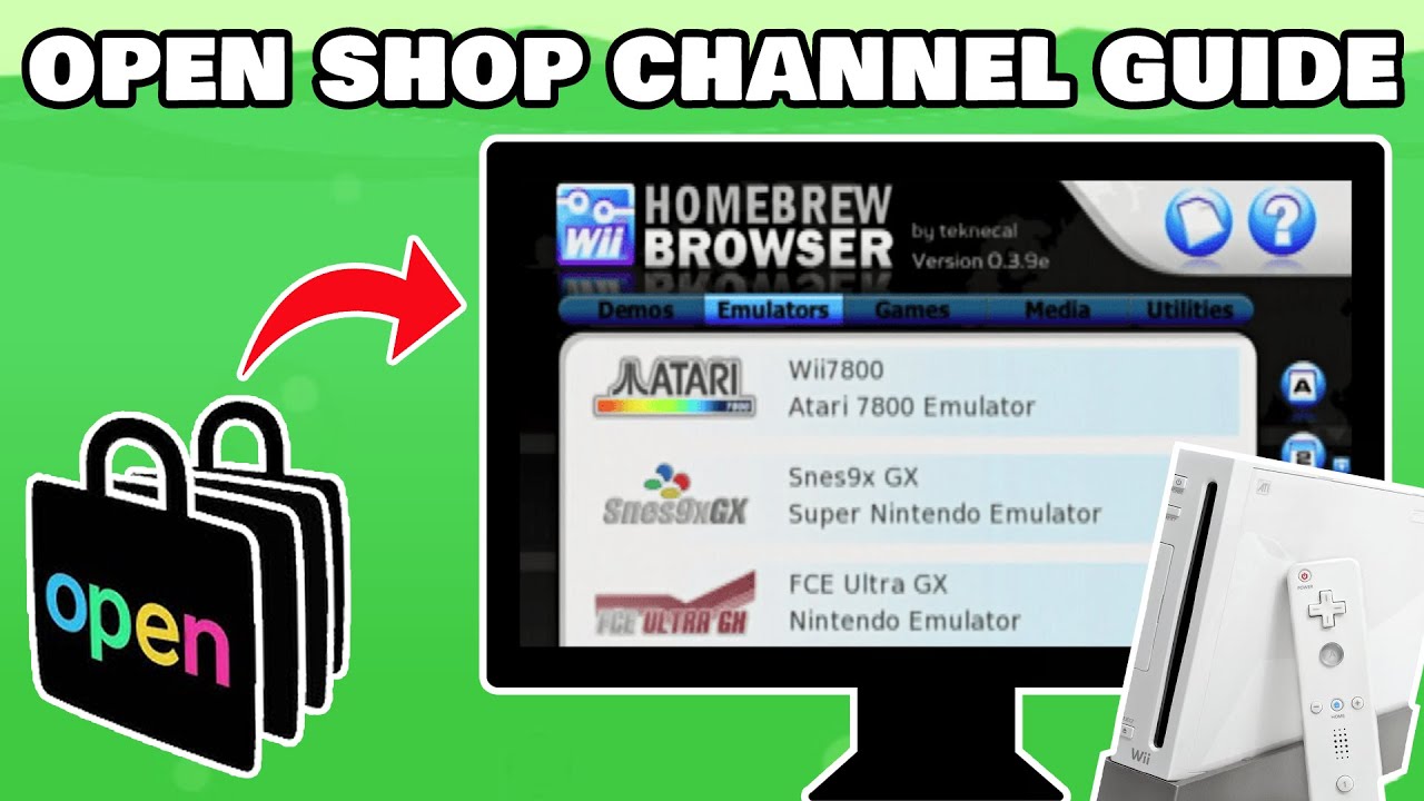 Устанавливайте Homebrew-приложения прямо с Wii! (Обучение Open Shop Channel 2025)
