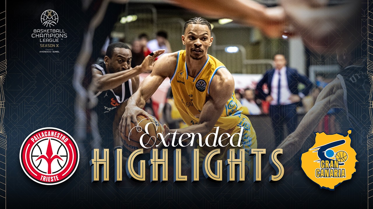Pallacanestro Trieste v Dreamland Gran Canaria | Round of 16 | Highlights | #BasketballCL 2025-26