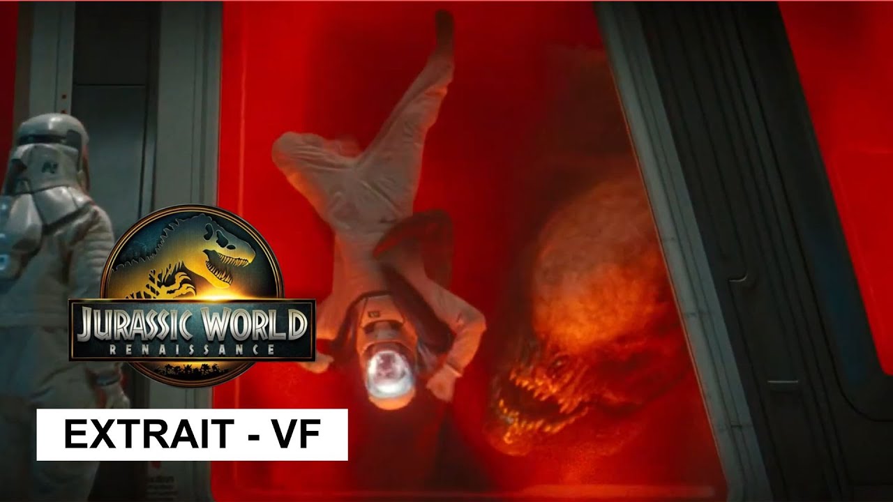 Jurassic World : Renaissance | Extrait : l'&eacute;vasion du D.rex | VF