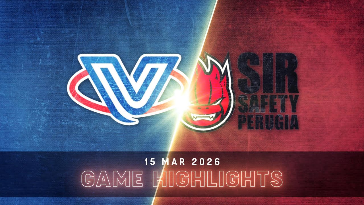 Vero Volley Monza vs. Sir Susa Scai Perugia - VBW - SuperLega - Match Highlights