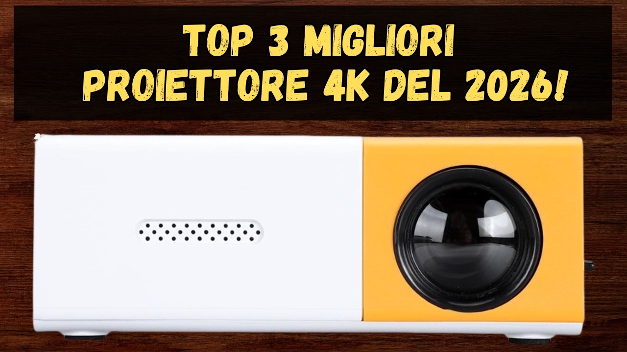 ☢️ TOP 3 MIGLIORI PROIETTORE 4K DEL 2026!!! (IL MIGLIOR MODELLO DELL'ANNO!!!)