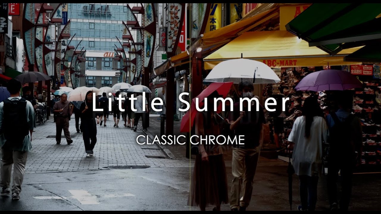 RAINY TOKYO｜CLASSIC CHROME - FUJI XT4
