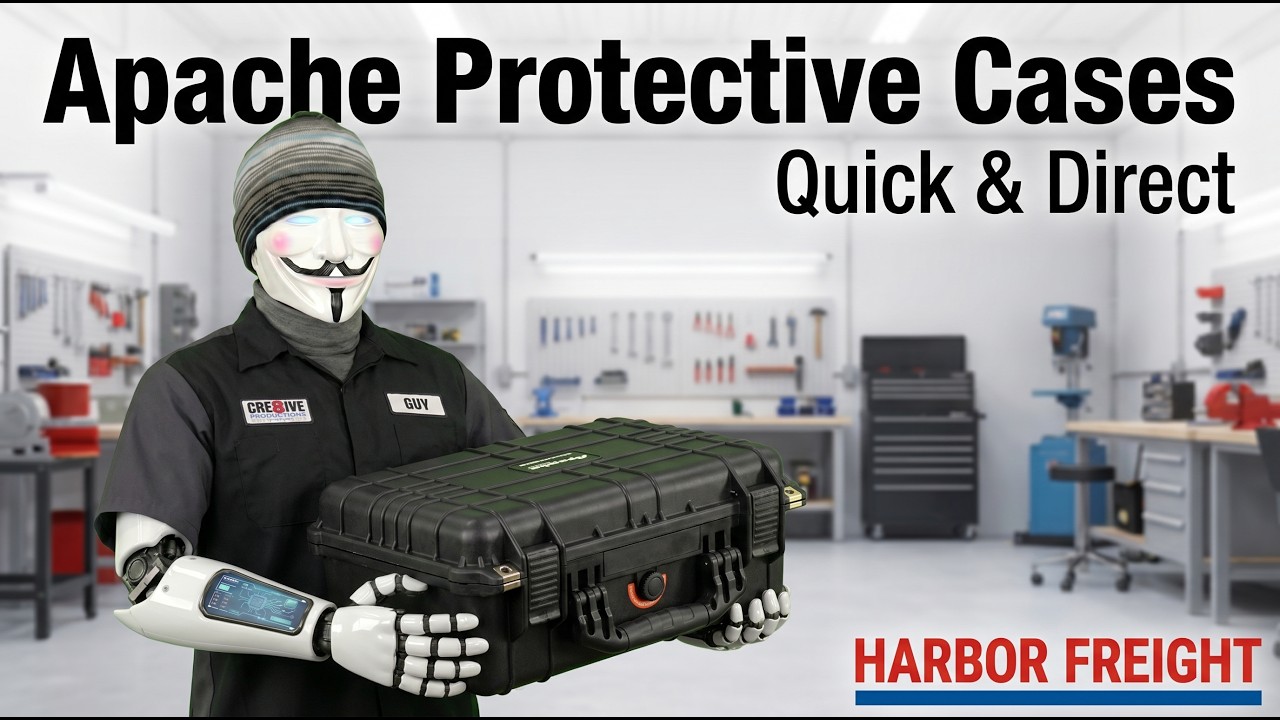 Harbor Freight Protective Cases Apache 4800 X-Large 3800 Large 2800 Medium Weatherproof Impact Safes