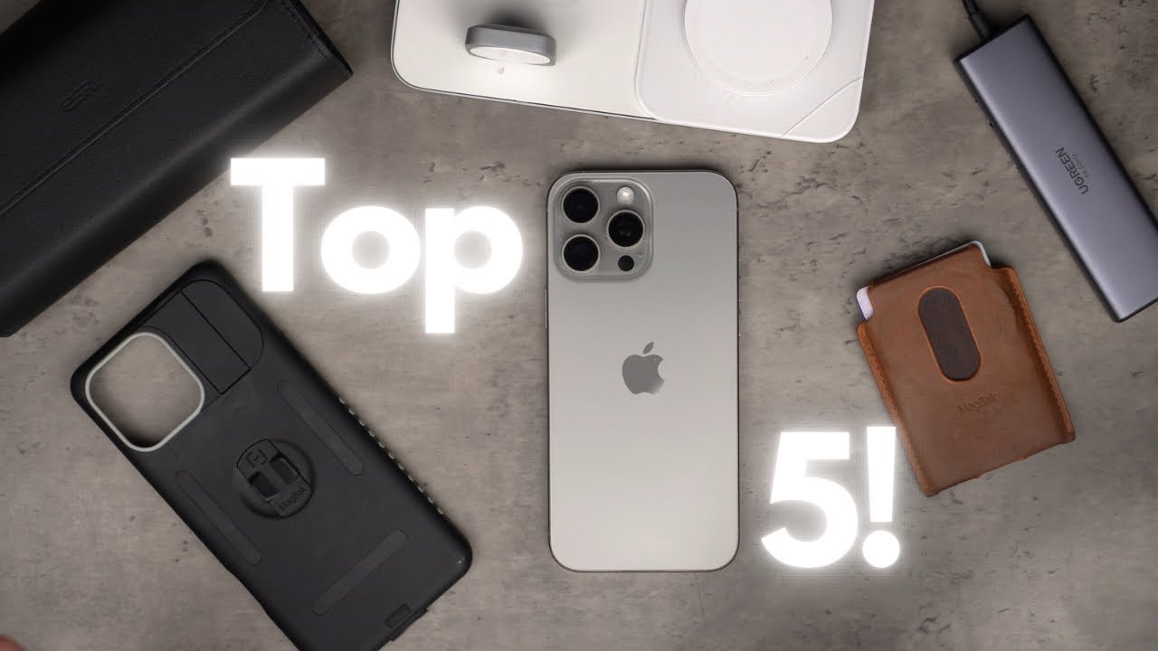 My TOP 5 iPhone 16 Pro Accessories!