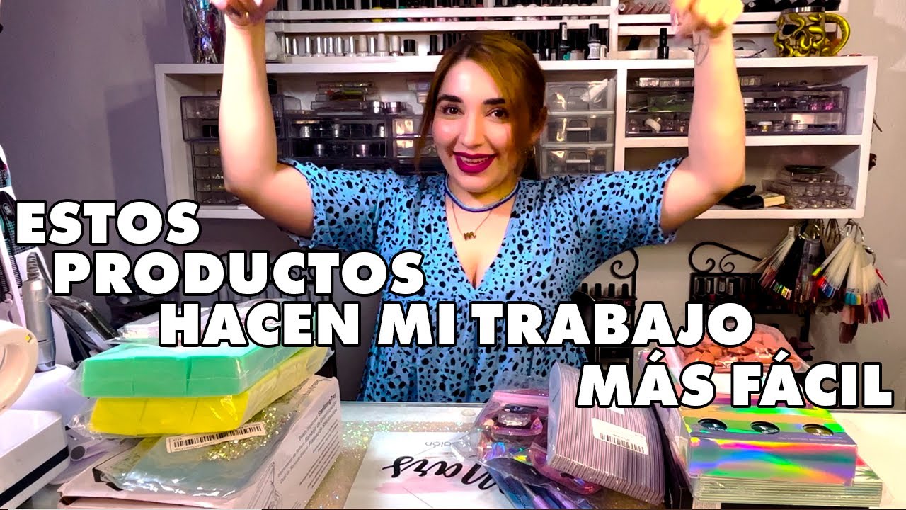 TODO LO QUE USO EN MI SALÓN DE UÑAS 🥰