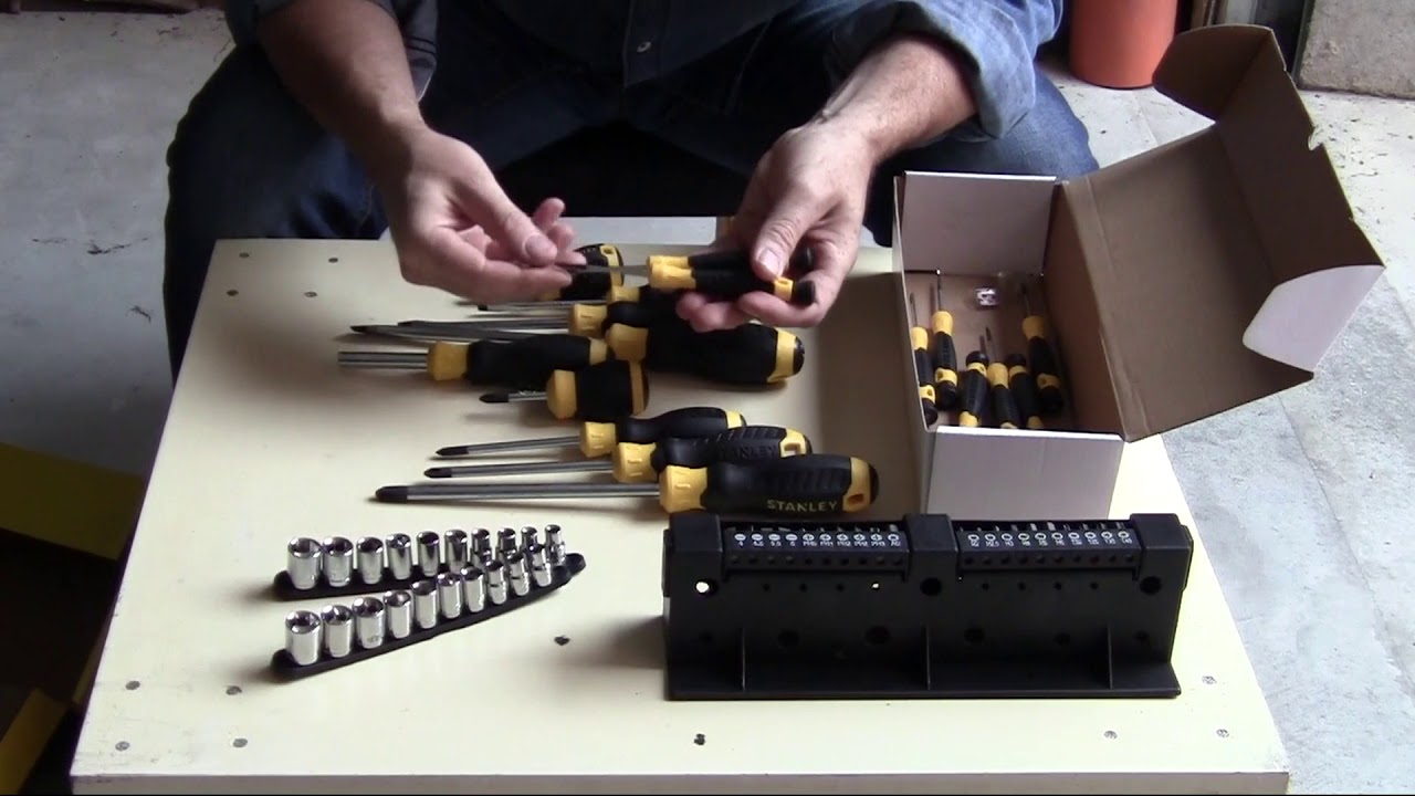Unboxing kit cacciaviti Stanley