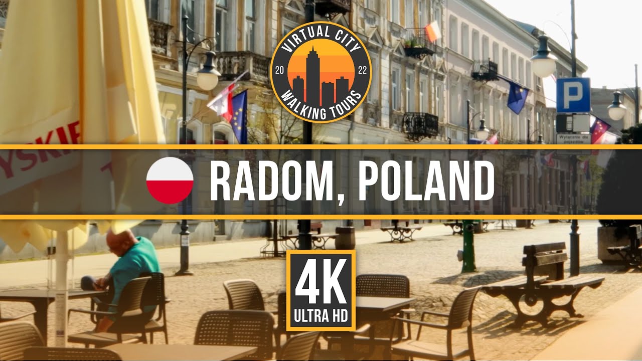 🇵🇱 RADOM, POLAND – City Walking Tour May 2022 [4K]