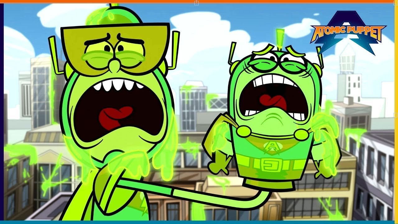Sticky slimy 🐌 | Atomic Puppet | 90' Compilation