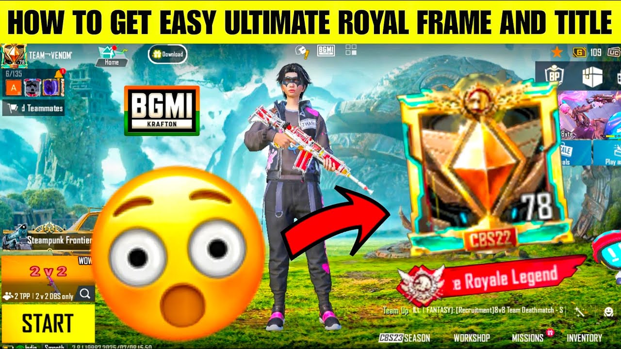 How to get easy ultimate royal Lengend frame and Title | बहुत आसान से मिलेगी ये डोनो चीज़🔥