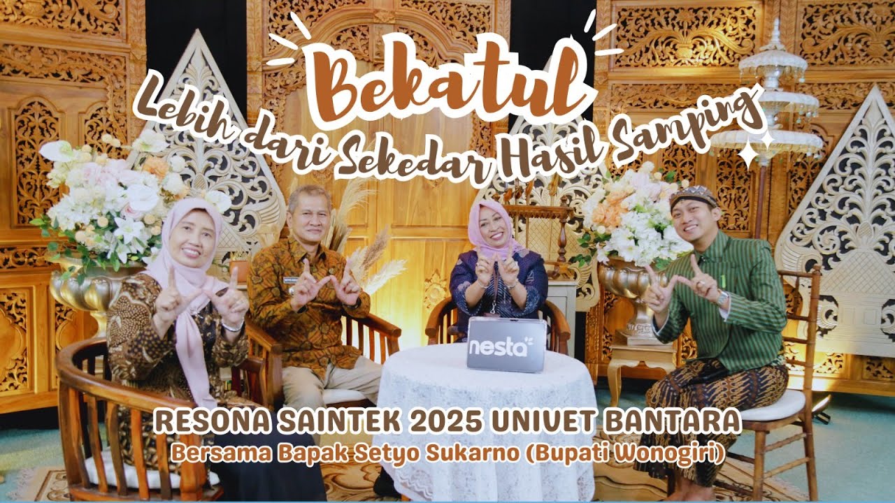 (Resona Saintek Univet Bantara 2025) Episode 1 - Bekatul: Lebih dari Sekadar Hasil Samping