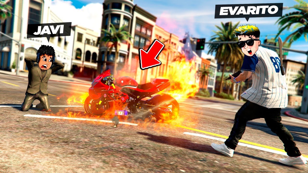 Robamos la MOTO MÁS ALTERADA del COJO con 3850 HP  en GTA RP
