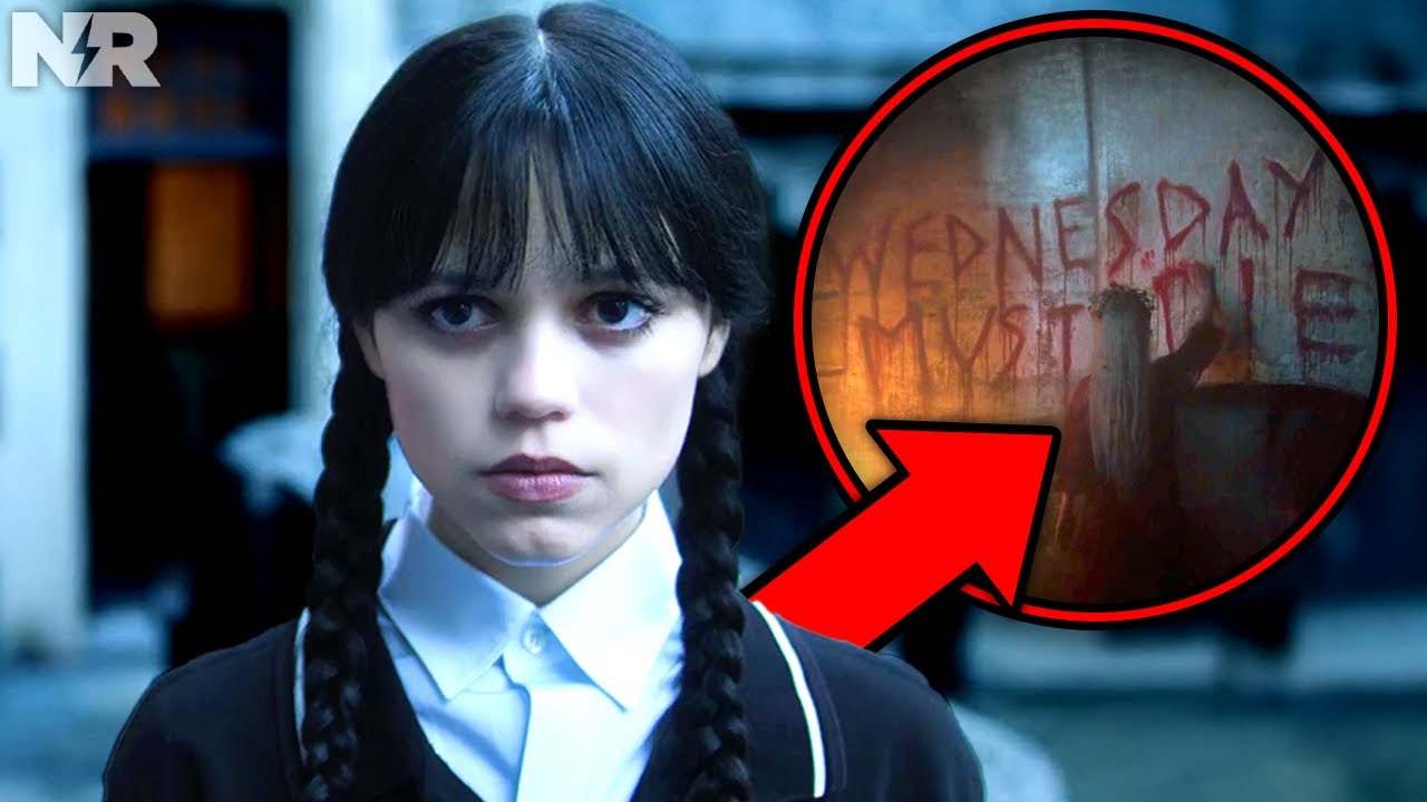 Полный разбор второго сезона сериала «Среда» на Netflix! ВСЕ 8 серий — пасхальные яйца, которые в...