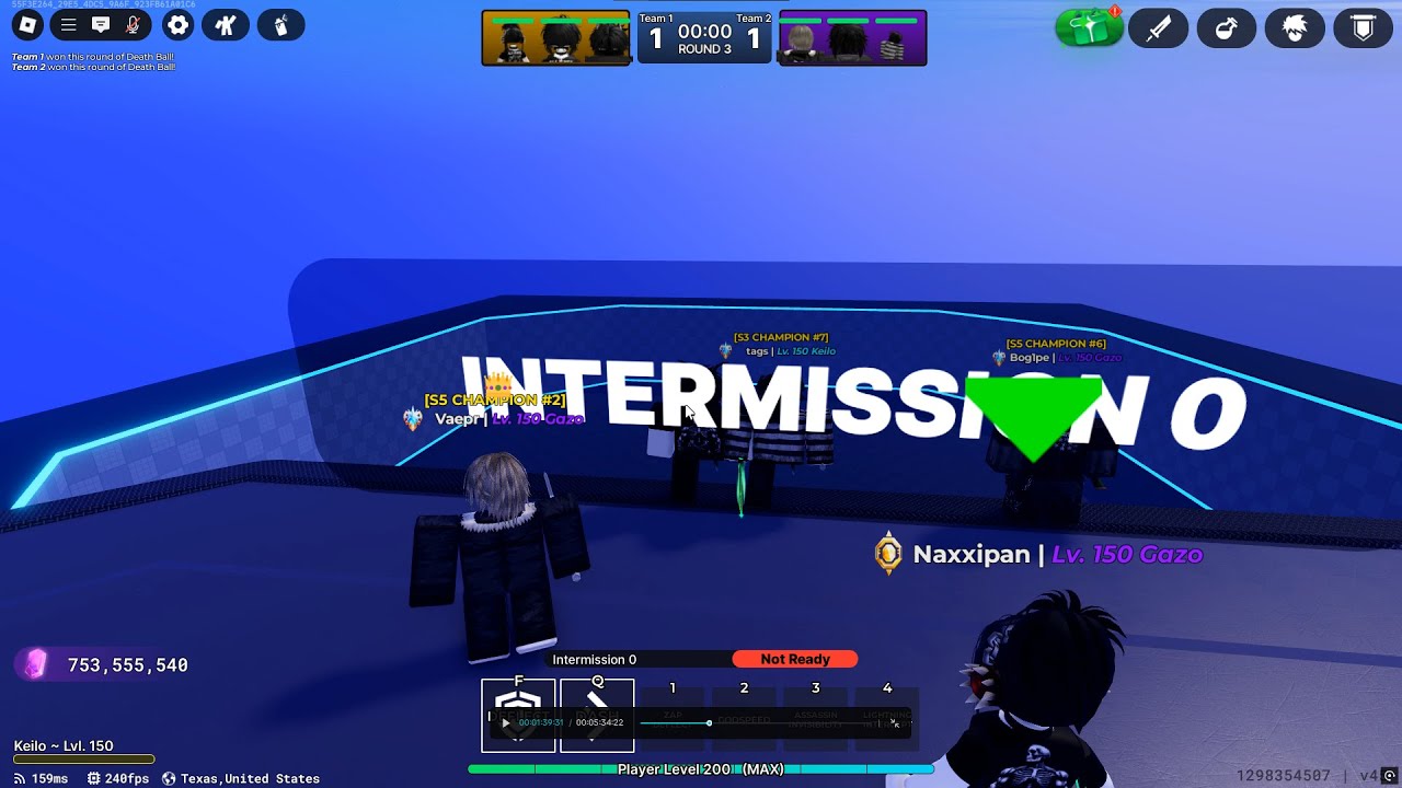 Ranked against the Top #2 S5, Top #6 S5 and Top #7 S3 - Death Ball
