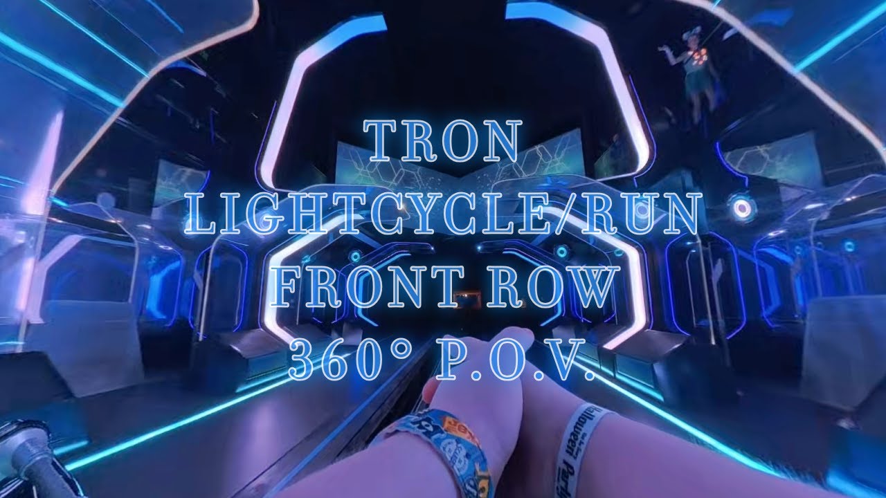 TRON Lightcycle/Run FrontRow 360 POV