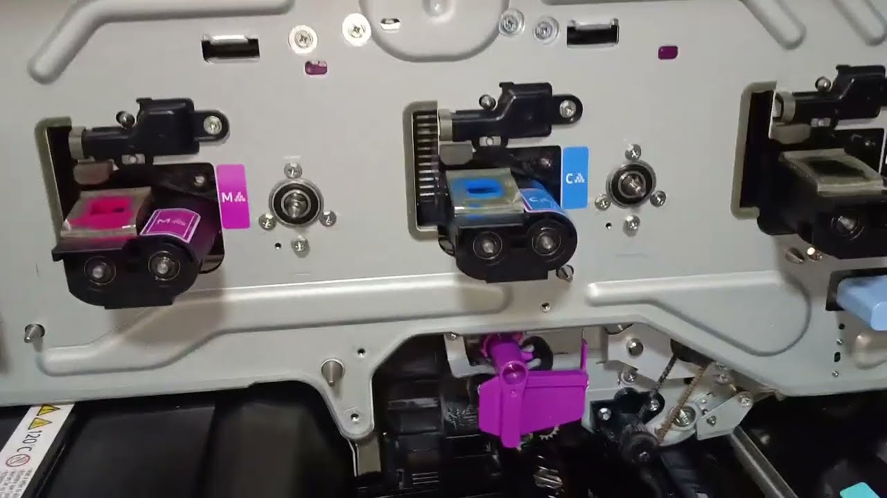Como llegar a la Unidad  de  Imagen  de  Impresora  Ricoh  MPC6503