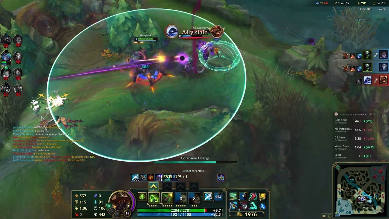League of Legends | Lethality Urgot | S12