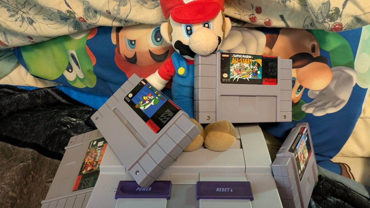 Mario reviews super Nintendo
