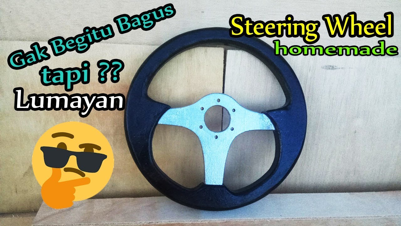 Cara Mudah Membuat Stir Untuk Game Dari Kayu