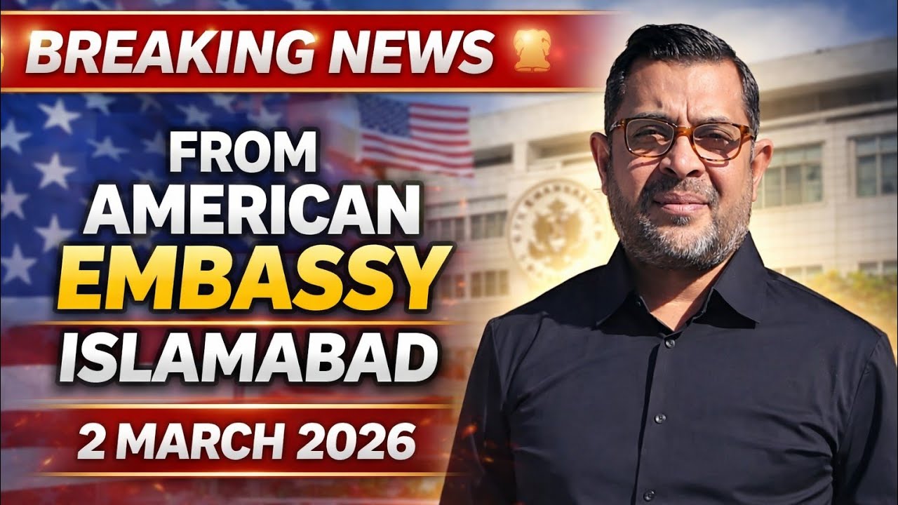 Breaking News From American Embassy Islamabad 2 March 2026