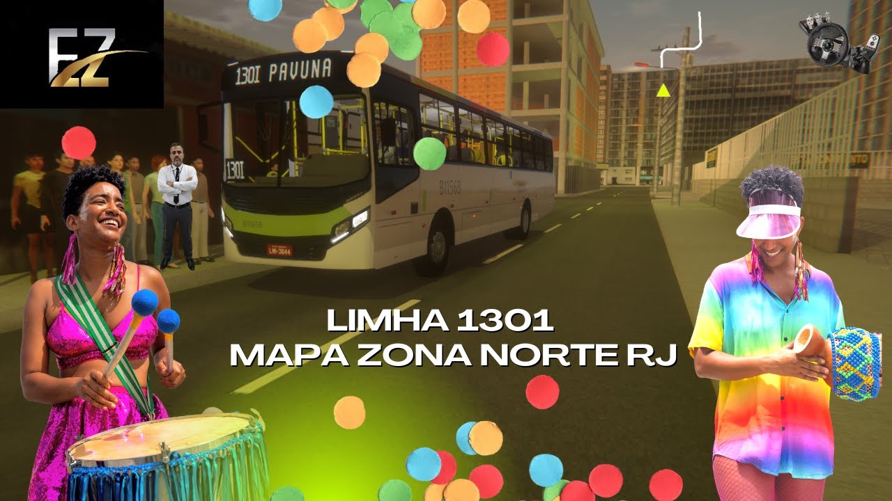 LANÇAMENTO MAPA ZONA NORTE RJ limha 1301