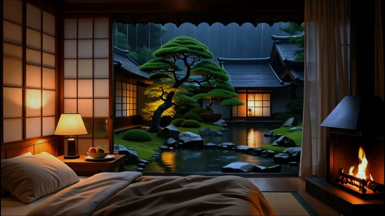 Elegant Piano & Soft Rain for Reading and Creative Writing
