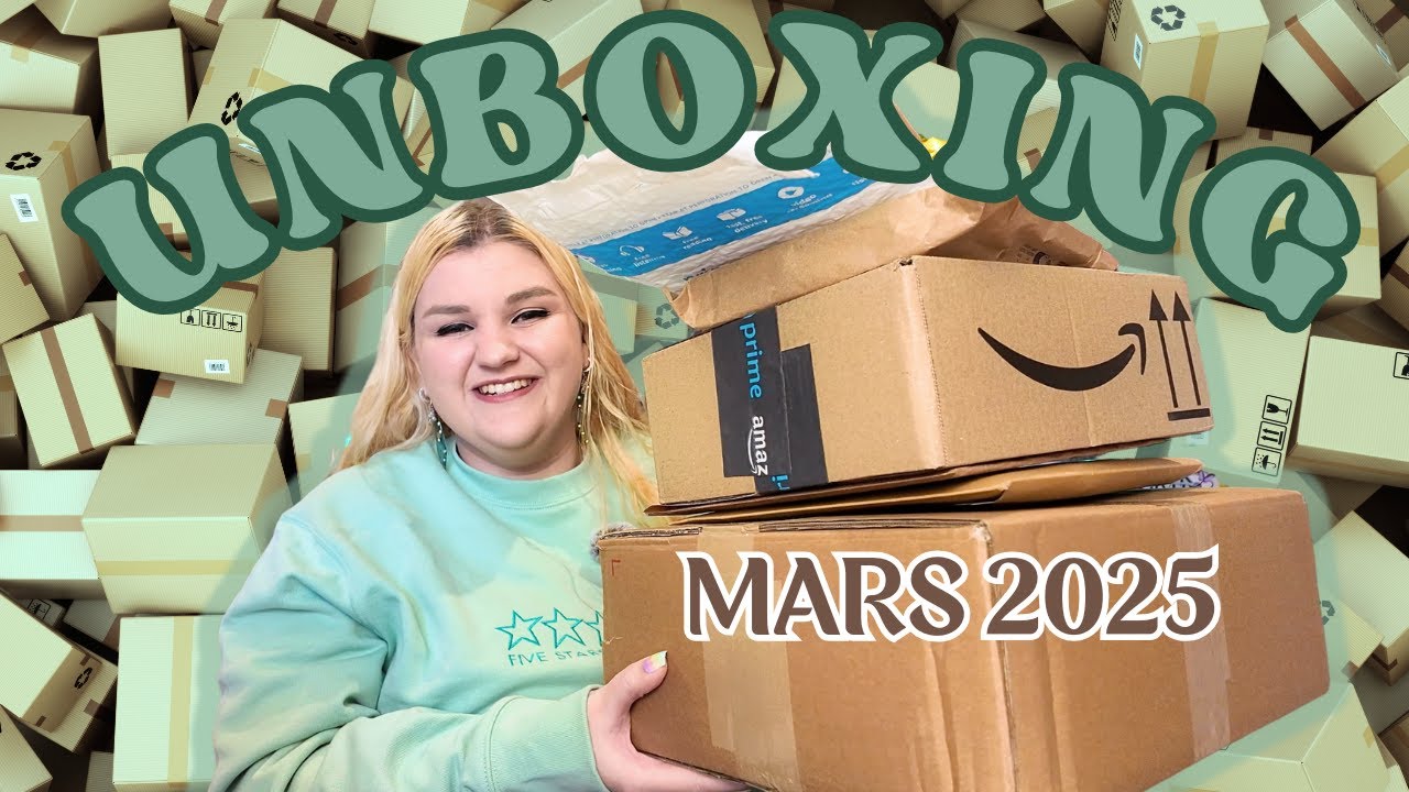 UNBOXING : T-SHIRTS, MAKEUP ET DES LIIIIVRES 🌱 | BOOKMAIL MARS 2025