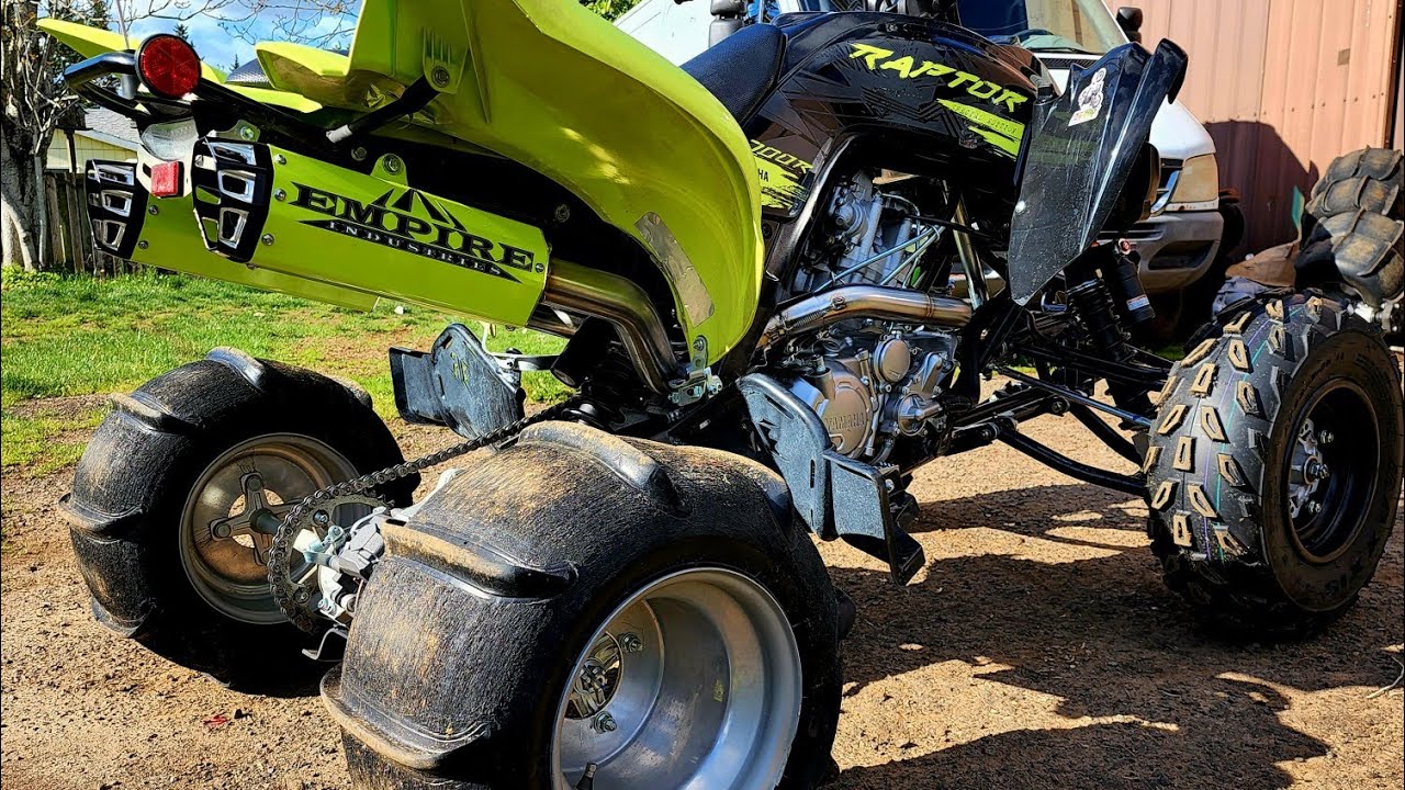Установка распредвала/регулировка клапанов Yamaha Raptor 700 RSE Stage 3